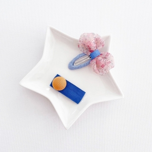 Girl Hair Clip Bow Button Set (GHP9333)